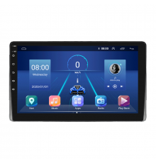 Штатная магнитола Lesko для Toyota Highlander I (U20) Рестайлинг 2003-2007 экран 9" 6/128Gb 4G Wi-Fi GPS Top