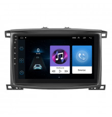 Штатная магнитола Lesko для Toyota Land Cruiser 100 Series Рестайлинг 2 2005-2007 экран 10" 1/16Gb Wi-Fi GPS Base