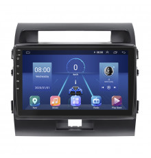 Штатная магнитола Lesko для Toyota Land Cruiser 200 Series 2007-2012 экран 10" 4/64Gb 4G Wi-Fi GPS Top