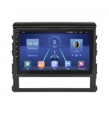 Штатная магнитола Lesko для Toyota Land Cruiser 200 Series Рестайлинг 2 2015-2021 экран 9" 4/64Gb 4G Wi-Fi GPS Top
