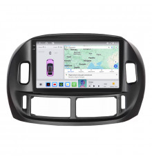 Штатная магнитола Lesko для Toyota Previa II (XR30, XR40) 2000-2006 экран 9" 4/64 QLED CarPlay 4G Wi-Fi GPS 360 Prime