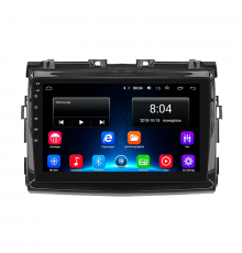 Штатная магнитола Lesko для Toyota Previa III (XR50) 2006-2019 экран 9" 2/32Gb Wi-Fi GPS Base