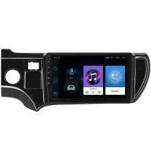 Штатная магнитола Lesko для Toyota Prius c I 2011-2015 экран 9" 1/16Gb Wi-Fi GPS Base