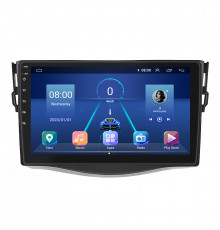 Штатная магнитола Lesko для Toyota RAV4 III (XA30) 2006-2012 экран 9" 4/64Gb 4G Wi-Fi GPS Top