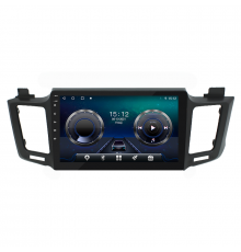 Штатная магнитола Lesko для Toyota RAV4 IV (CA40) 2012-2015 экран 10" 4/32Gb 4G Wi-Fi GPS Top