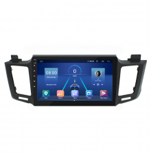 Штатная магнитола Lesko для Toyota RAV4 IV (CA40) 2012-2015 экран 10" 6/128Gb 4G Wi-Fi GPS Top
