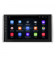 Штатная магнитола Lesko для Toyota RAV4 V (XA50) 2018-н.в. экран 10" 1/16Gb Wi-Fi GPS Base