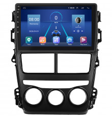 Штатная магнитола Lesko для Toyota Yaris III Рестайлинг 2 2017-2020 экран 9" 4/64Gb 4G Wi-Fi GPS Top