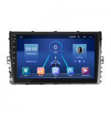 Штатная магнитола Lesko для Volkswagen Atlas I Рестайлинг 2020-н.в. экран 9" 6/128Gb 4G Wi-Fi GPS Top