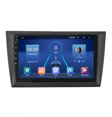 Штатная магнитола Lesko для Volkswagen Golf VI 2008-2012 экран 9" 6/128Gb 4G Wi-Fi GPS Top