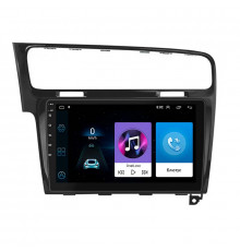Штатная магнитола Lesko для Volkswagen Golf VII Рестайлинг 2017-н.в. экран 10" 1/16Gb Wi-Fi GPS Base