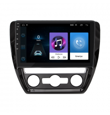 Штатная магнитола Lesko для Volkswagen Jetta VI 2010-2015 экран 10" 1/16Gb Wi-Fi GPS Base