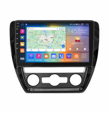 Штатная магнитола Lesko для Volkswagen Jetta VI Рестайлинг 2014-2018 экран 10" 2/32Gb CarPlay 4G Wi-Fi GPS Prime
