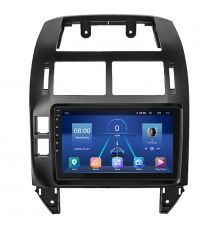 Штатная магнитола Lesko для Volkswagen Polo IV 2001-2005 экран 9" 4/64Gb 4G Wi-Fi GPS Top