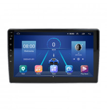 Штатная магнитола Lesko для Volkswagen Polo V Рестайлинг 2014-2020 экран 10" 4/64Gb 4G Wi-Fi GPS Top