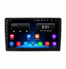 Штатная магнитола Lesko для Volkswagen Scirocco R I Рестайлинг 2014-2017 экран 10" 2/32Gb Wi-Fi GPS Base