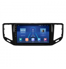 Штатная магнитола Lesko для Volkswagen Teramont I Рестайлинг 2021-н.в. экран 10" 6/128Gb 4G Wi-Fi GPS Top