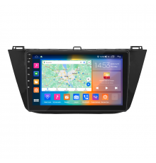 Штатная магнитола Lesko для Volkswagen Tiguan II 2016-2020 экран 10" 4/64Gb CarPlay 4G Wi-Fi GPS Prime