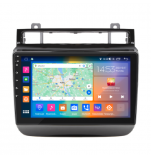 Штатная магнитола Lesko для Volkswagen Touareg II 2010-2014 экран 9" 2/32Gb CarPlay 4G Wi-Fi GPS Prime