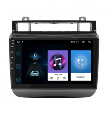 Штатная магнитола Lesko для Volkswagen Touareg II Рестайлинг 2014-2018 экран 9" 1/16Gb Wi-Fi GPS Base