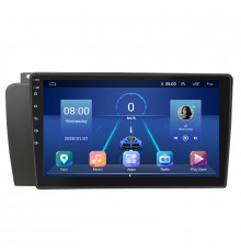 Штатная магнитола Lesko для Volvo S60 I Рестайлинг 2004-2009 экран 9" 4/64Gb 4G Wi-Fi GPS Top