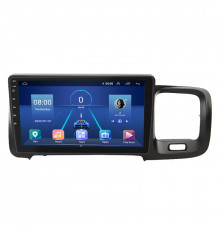 Штатная магнитола Lesko для Volvo S60 II Рестайлинг 2013-2018 экран 9" 4/64Gb 4G Wi-Fi GPS Top