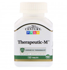 Поливитамины терапевтические-М, Therapeutic-M, 21st Century, 130 таблеток