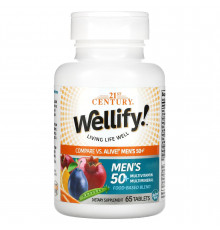 Мультивитамины для мужчин 50+, Men's 50+, Multivitamin Multimineral, 21st Century, 65 таблеток