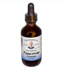 Формула для поджелудочной железы, Pancreas Formula, Christopher's Original Formulas, 59 мл