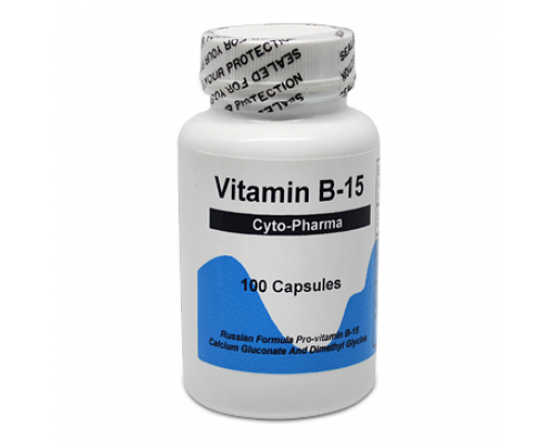 Пангамова кислота вітамін B15, Vitamin B15, Cyto Pharma, 100 капсул