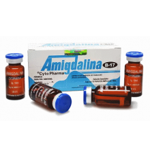 Витамин B17, Amygdalina Solucion Inyectable, CYTO, 10 флаконов по 3 грамма