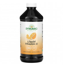 Витамин С, цитрусовый вкус, Liquid Vitamin C, Dynamic Health, жидкий, 1000 мг, 473 мл