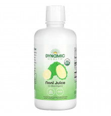 Сок нони, Noni Juice, Dynamic Health, органический натуральный, 946 мл