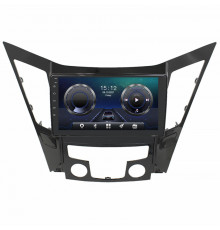 Штатная магнитола Lesko для Hyundai Sonata VI (YF) 2009-2014 экран 9" 4/64Gb 4G Wi-Fi GPS Top