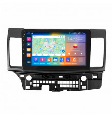 Штатная магнитола Lesko для Mitsubishi Lancer Evolution X 2007-2016 экран 10" 2/32Gb CarPlay 4G Wi-Fi GPS Prime