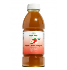 Яблочный уксус, Apple Cider, Dynamic Health Laboratories, органик, 473 мл