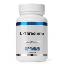 L-треонин, L-Threonine, Douglas Laboratories, 500 мг, 60 капсул