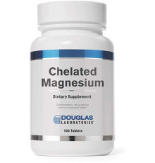 Хелатний магній, Chelated Magnesium, Douglas Laboratories, 100 таблеток