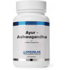 Ашвагандха, Ayur-Ashwaganda, Douglas Laboratories, 60 капсул