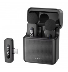 Мікрофон петличний бездротовий BOYA BY-V30 (Type-C) black