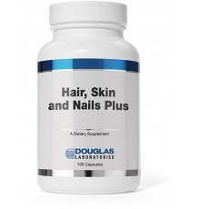 Витамины для волос, ногтей, кожи, Hair, Skin, Nail +Vitamins, Minerals, Douglas Laboratories, 100 капсул