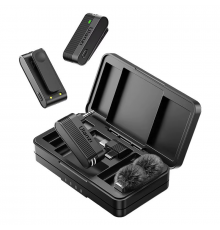 Мікрофон петличний бездротовий Ulanzi A100 (Type-C) black