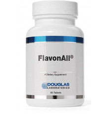 Антиоксиданты смесь, FlavonAll, Douglas Laboratories, для иммунитета, кровообращения и здоровья сосудов, кровотока, функции печени и метаболизма, 60 таблеток
