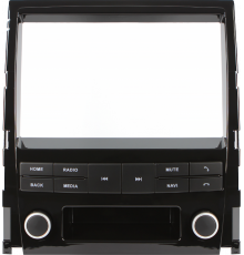 Штатный комплект переходная рамка с проводкой Cadillac Escalade 2006-2013 (1234-329) 9" + canbus