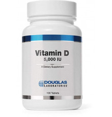 Витамин D дополненный, Vitamin D (5,000 МЕ), Douglas Laboratories, 100 таблеток