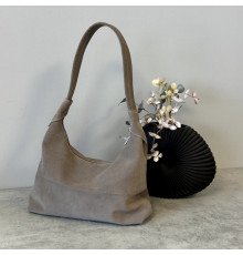 Женская сумка замшевая Аляска мокко