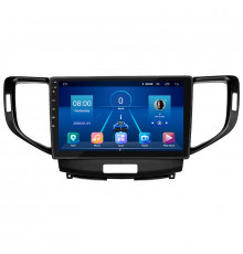Штатная магнитола Lesko для Acura TSX II 2008-2014 экран 9" 4/32Gb 4G Wi-Fi GPS Top