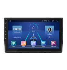 Штатная магнитола Lesko для Audi RS 4 II (B7) 2005-2009 экран 9" 4/32Gb 4G Wi-Fi GPS Top