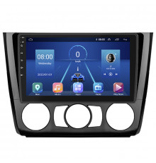 Штатная магнитола Lesko для BMW 1 серии I (E81/E82/E87/E88) Рестайлинг Manual AC 2007-2011 экран 9" 4/32Gb 4G Wi-Fi GPS Top