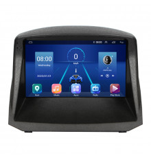 Штатная магнитола Lesko для Ford Fiesta Mk6 2008-2013 экран 9" 4/32Gb 4G Wi-Fi GPS Top